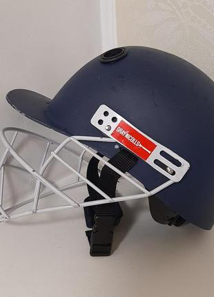 Шлем для крикета

шолом для гри в крикет2 фото