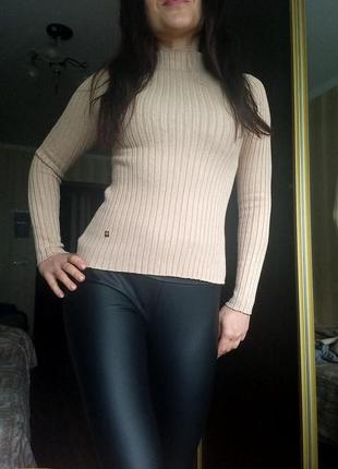 Гольф, кофта с горлом, свитер рубчик, водолазка