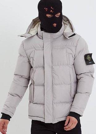 ♻️зимня куртка stone island2 фото