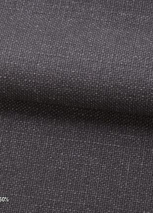 Римские шторы рогожка премиум антрацитовая 498