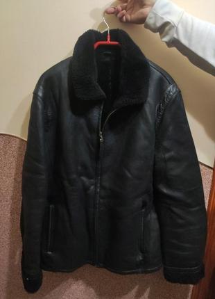 Дубленка кожаная