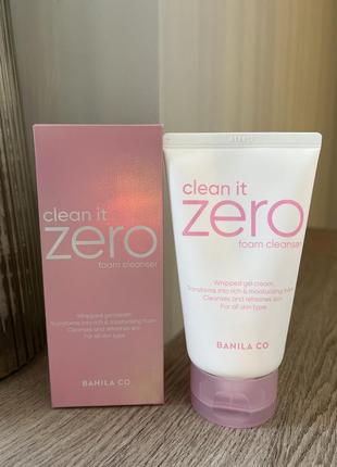 Пенка для умывания banila co clean it zero foam cleanser