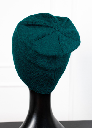 Зимняя теплая шерстяная шапка на флисе чулок 6 цветов4 фото