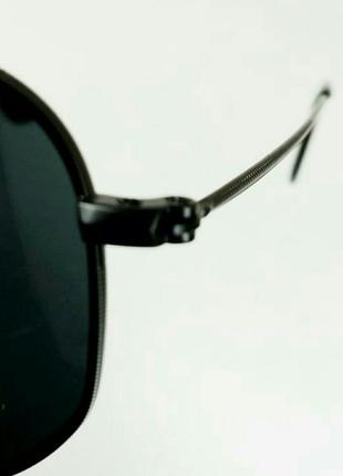 Ray ban очки мужские солнцезащитные линзы стекло черные9 фото