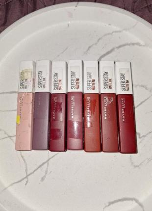 Maybelline superstay matte ink1 фото