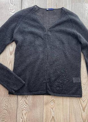 Шикарний теплий мохеровий кардиган кофта светр