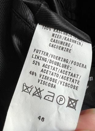 Пальто из 100% кашемира кашемировое пальто бойфренд lanificio del casentino6 фото