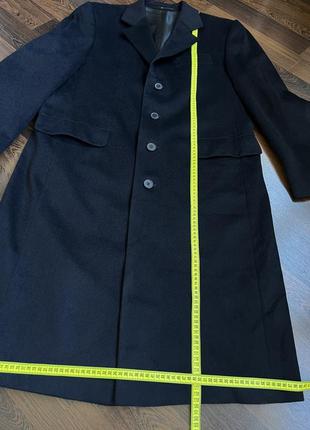 Пальто из 100% кашемира кашемировое пальто бойфренд lanificio del casentino10 фото