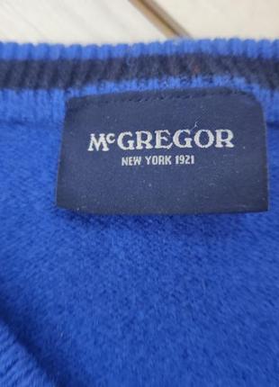 Качественный теплый синий свитер шерсть экстра класса м р2 фото