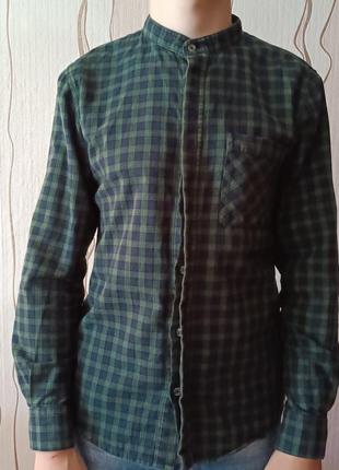 Сорочка стафф зелена | рубашка staff green