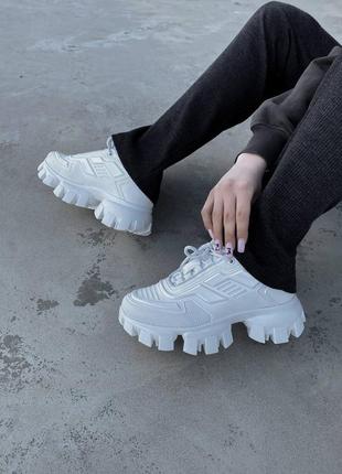 Кросівки prada cloudbust white6 фото