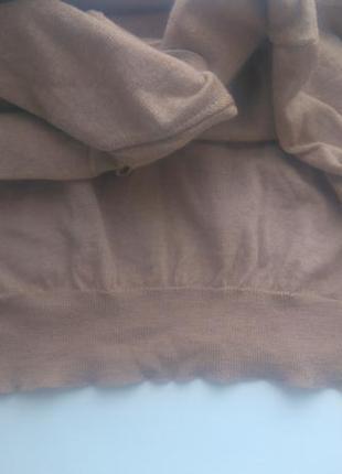 Высококачественная шерсть virgin wool! мужской шерстяной свитер джемпер р.48/50 (l)6 фото
