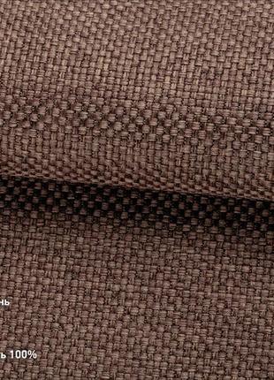 Римские шторы рогожка dimout ореховая 9