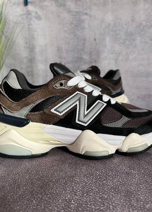 New balance 9060  brown black8 фото