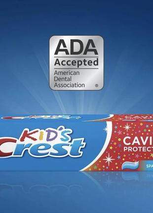 Crest kids usa дитяча зубна паста для догляду за порожниною рота,usa1 фото