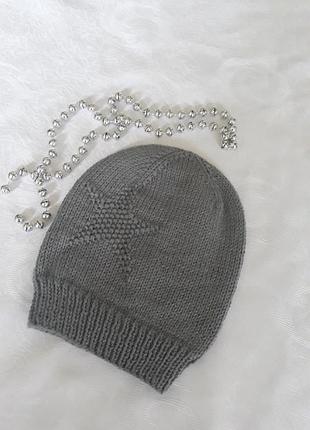 Шапка вязана дитяча