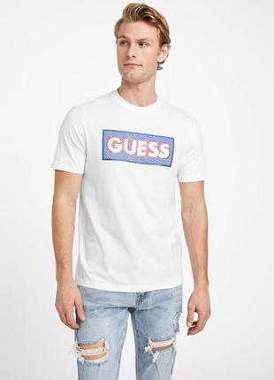 Мужская футболка guess с логотипом