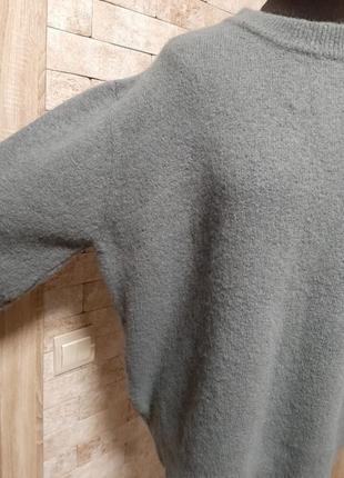 Объёмный  теплый свитер3 фото