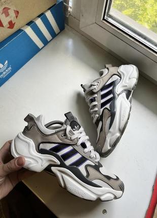 Кроссовки осенние кожа adidas magmur runner оригинал размер 38-39 24,5 см новые2 фото