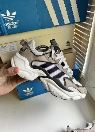 Кроссовки осенние кожа adidas magmur runner оригинал размер 38-39 24,5 см новые