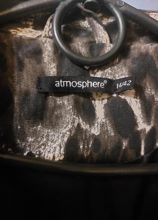 Пальто плащ тренч з леопардовим принтом atmosphere8 фото
