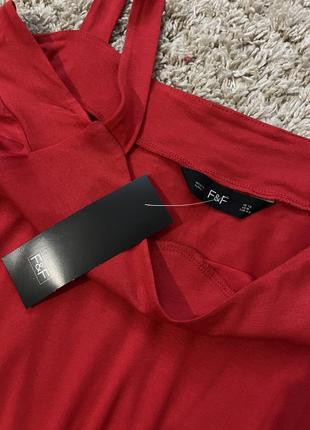 Червона футболка майка блузка4 фото