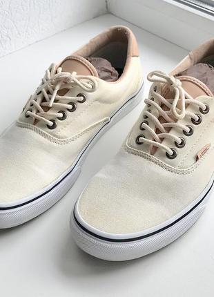 Кеди vans era 59 veggie tan classic white