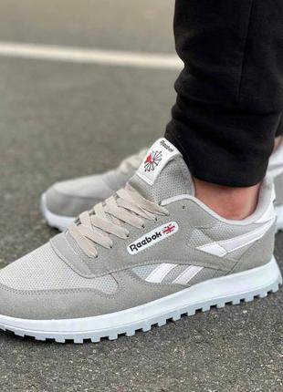 Кроссовки reebok silver