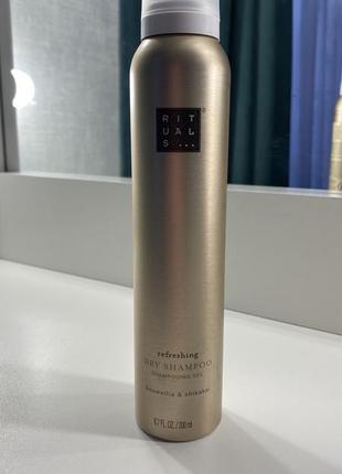 Сухий шампунь rituals elixir hair collection dry shampoo 200 мл