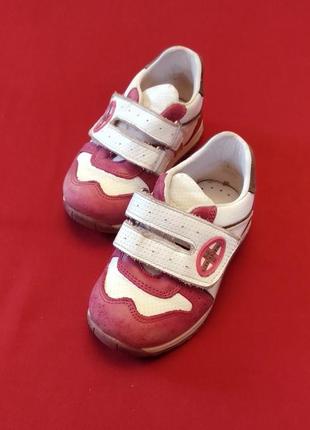 Кожаные ортопедические кроссовки на малыша 1-2 года р.222 фото