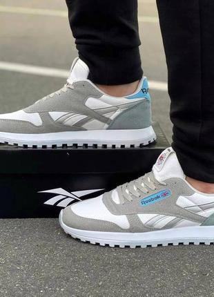 Кроссовки reebok silver-white4 фото