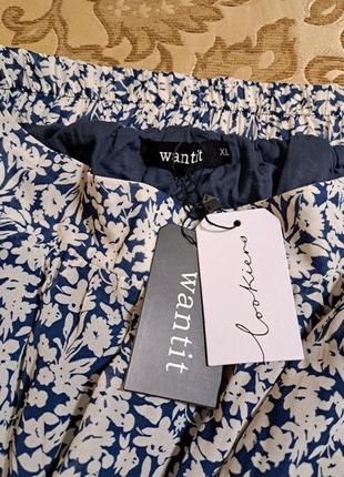 Роскошная юбка бренда wantit (сша). новая, с бирками, большой размер3 фото