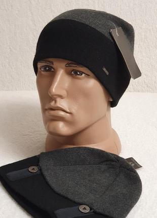 Мужская шапка по голове с зацепом shado.2 фото