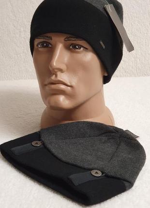 Мужская шапка по голове с зацепом shado.5 фото
