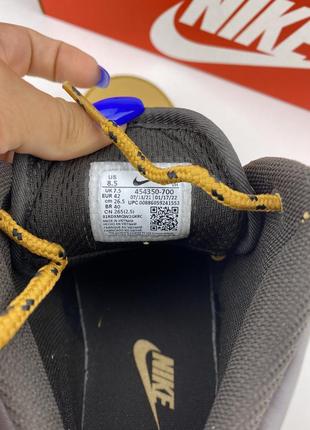 Черевики nike manoa leather 454350-700 yellow, оригінальні черевики найк нубук  замові6 фото