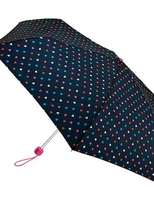 Парасолька жіноча fulton l553-041239 superslim-2 ditsy hearts (сердечка)