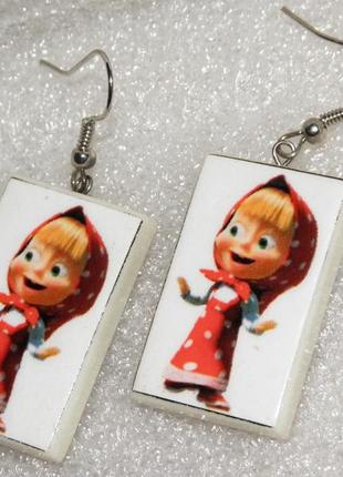 Серьги маша