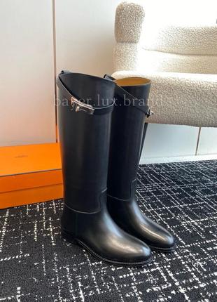 Чоботи в стилі black hermes