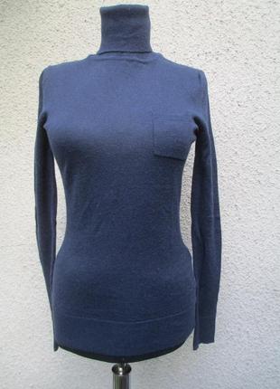 Водолазка в шерсти и вискозы