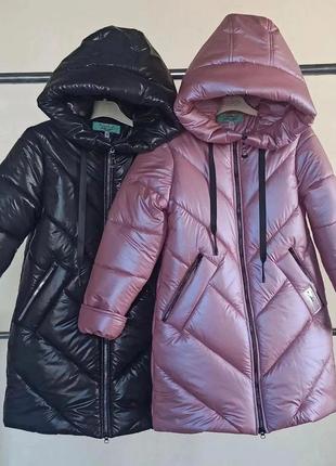 Подростковая зимняя куртка для девочки