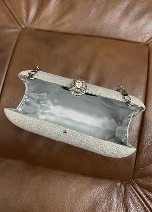 Клатч-бокс мини сумочка с цепочкой leko london3 фото