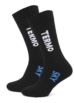 Зимние мужские термноски termo sky 39-45 высокие махровые носки теплые