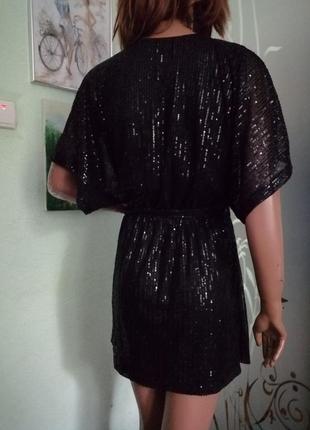 Нарядное платье в пайетки shein8 фото