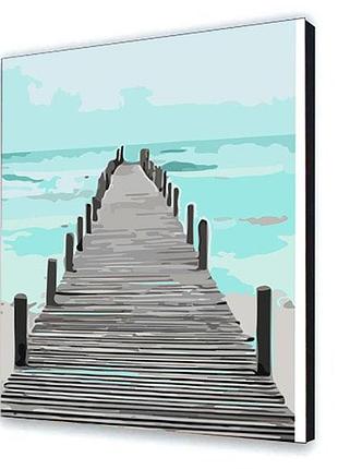 Набір для розпису "морський пірс" 40*50 см