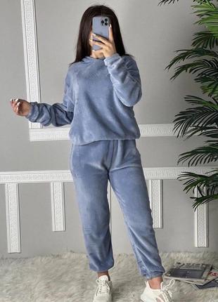 Тепла піжама 🥰 домашній костюм