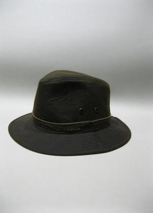 Stetson wax cotton hat шляпа с полями1 фото