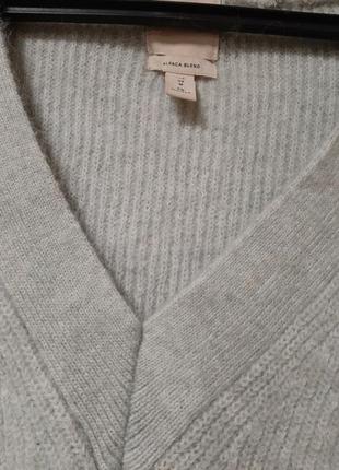 Свитер пуловер  шерсть  альпака в составе3 фото