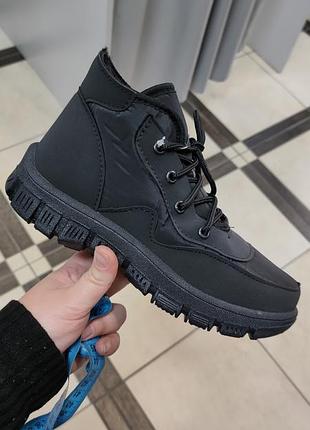 Ботинки женские зимние на меху базовые