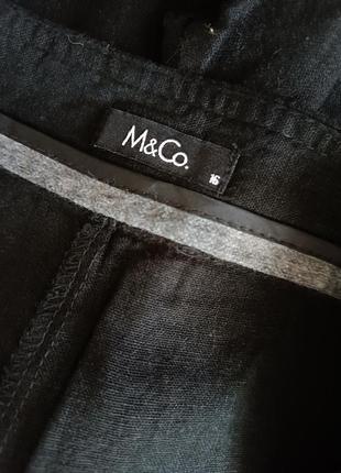 Жіночі штани/ бриджі льон/ лляні бриджі m&co5 фото