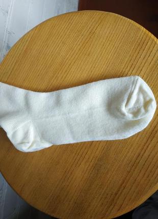 Шкарпетки молочні/вовна3 фото